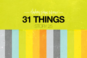 31 Things Lindsay teague moreno scrapbooking